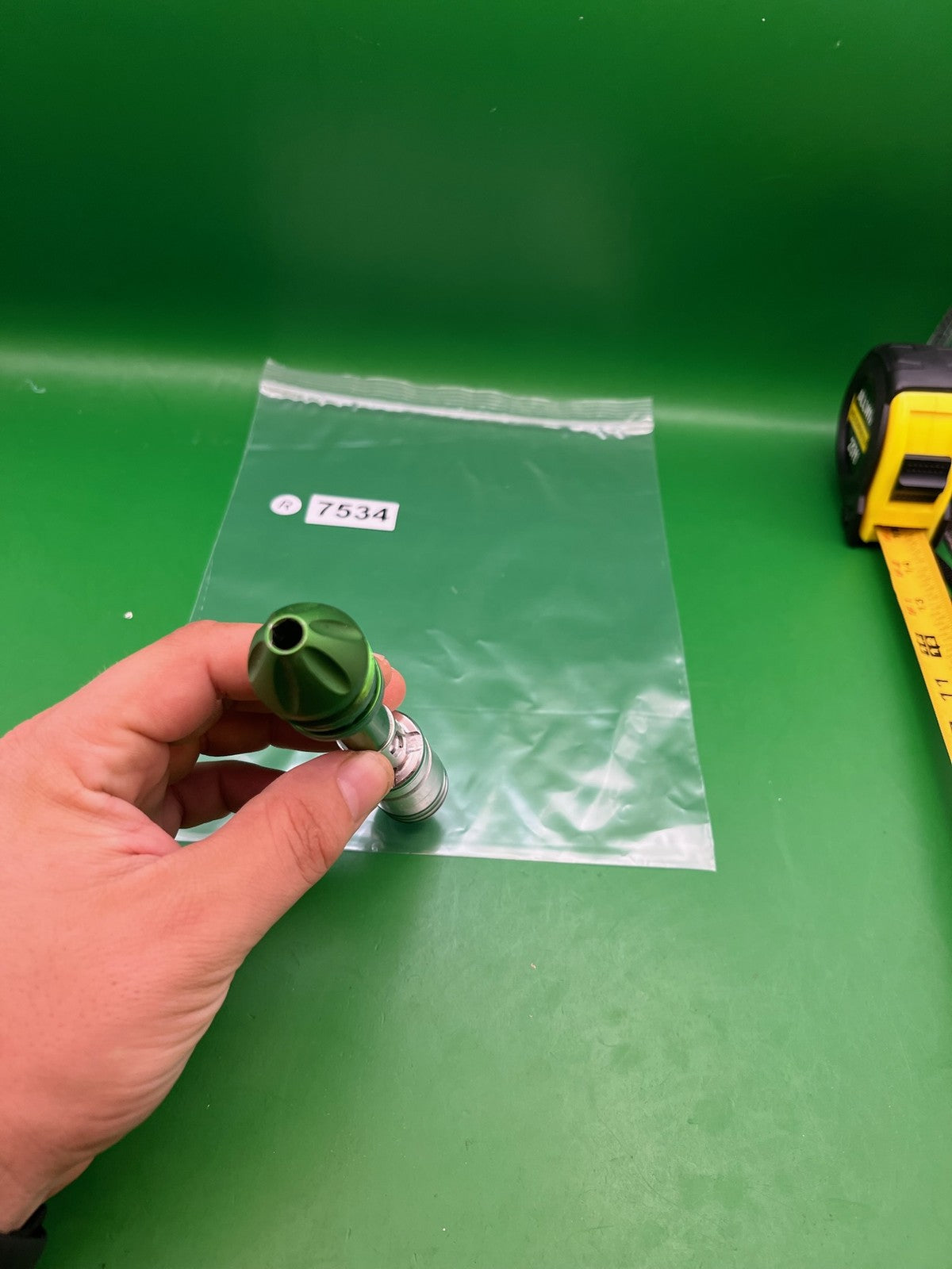 Proto Dye Rail Reflex Rail Bolt Engine Assembly Green Silver