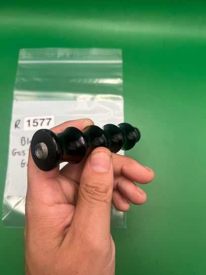 Vintage PB Gas Through Grip Black Threaded Paintball Vertical Grip