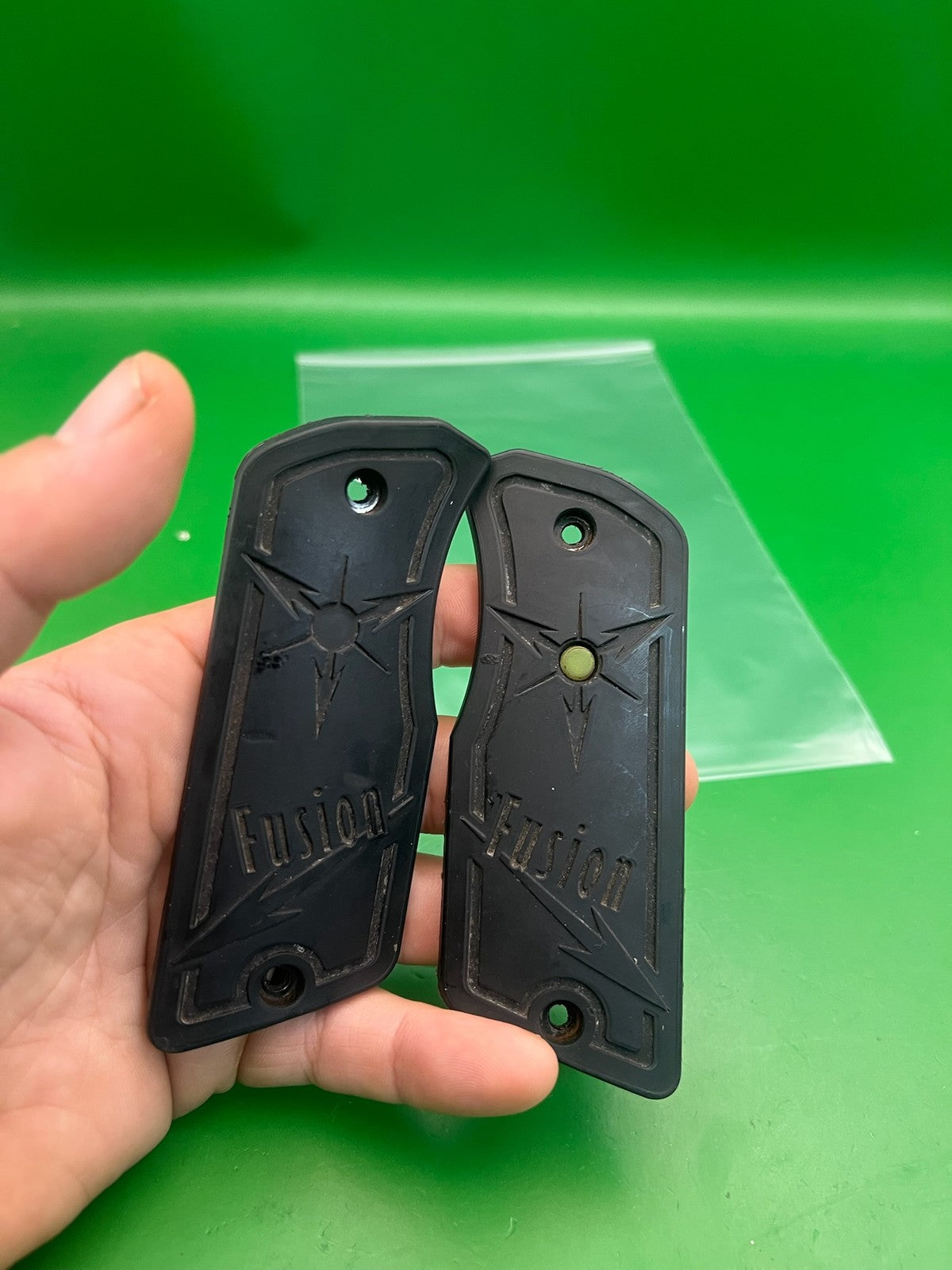 Dangerous Power Fusion F7 Grip Panels Black