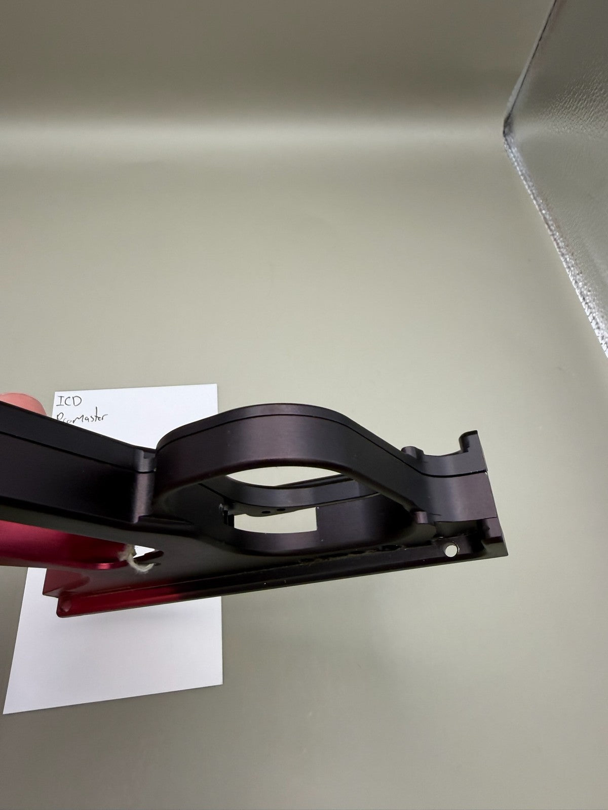 ICD Promaster Paintball Frame Red Black Fade Aluminum