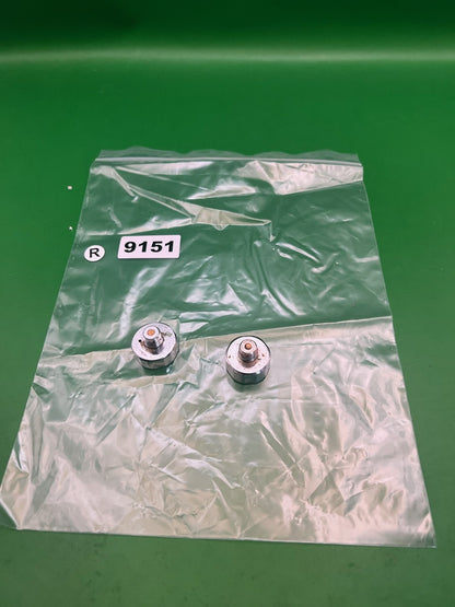 Smart Parts 0-300 PSI Mini Pressure Gauge Chrome Silver Lot of 2