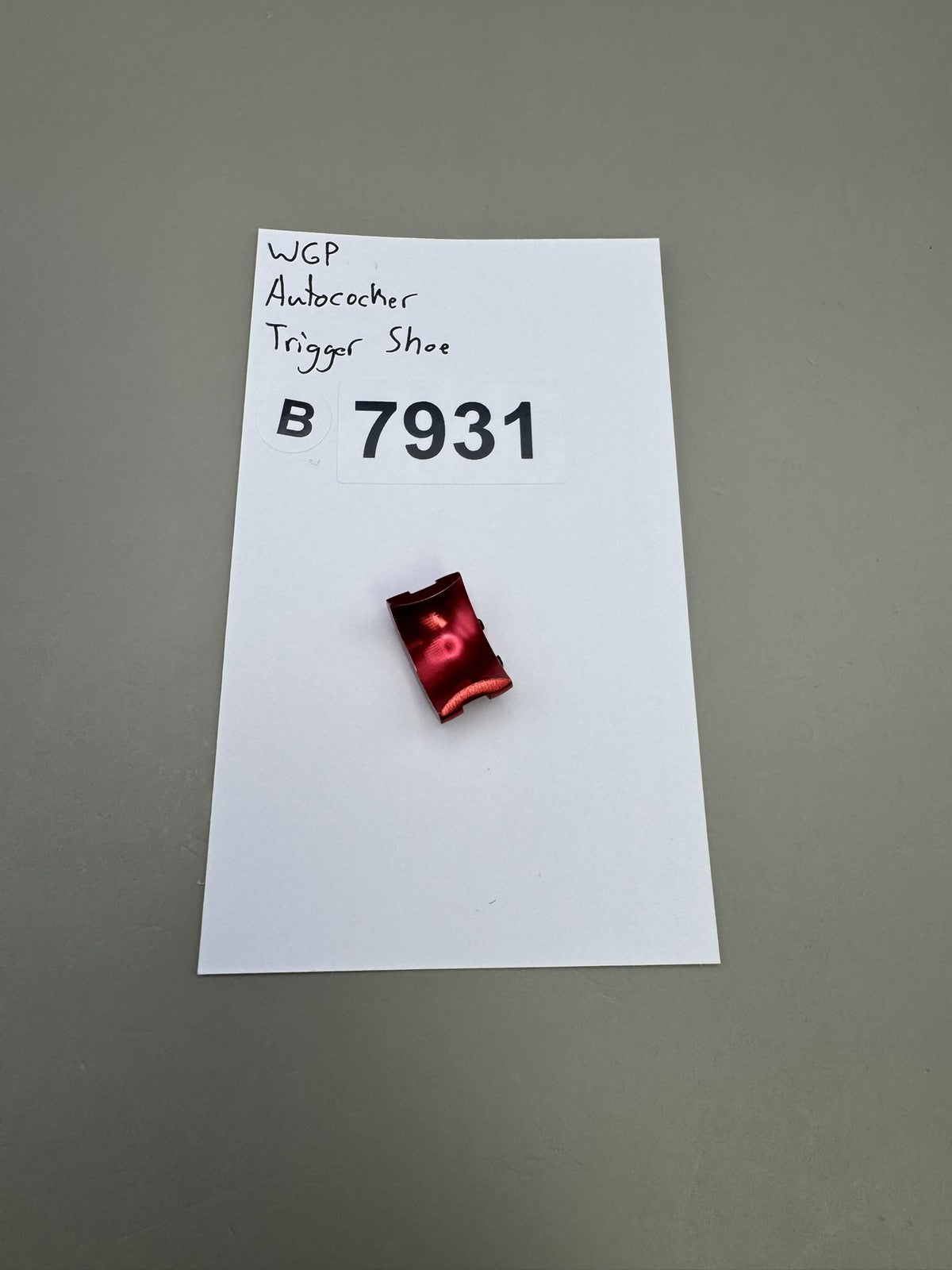 WGP Autococker Trigger Shoe Red