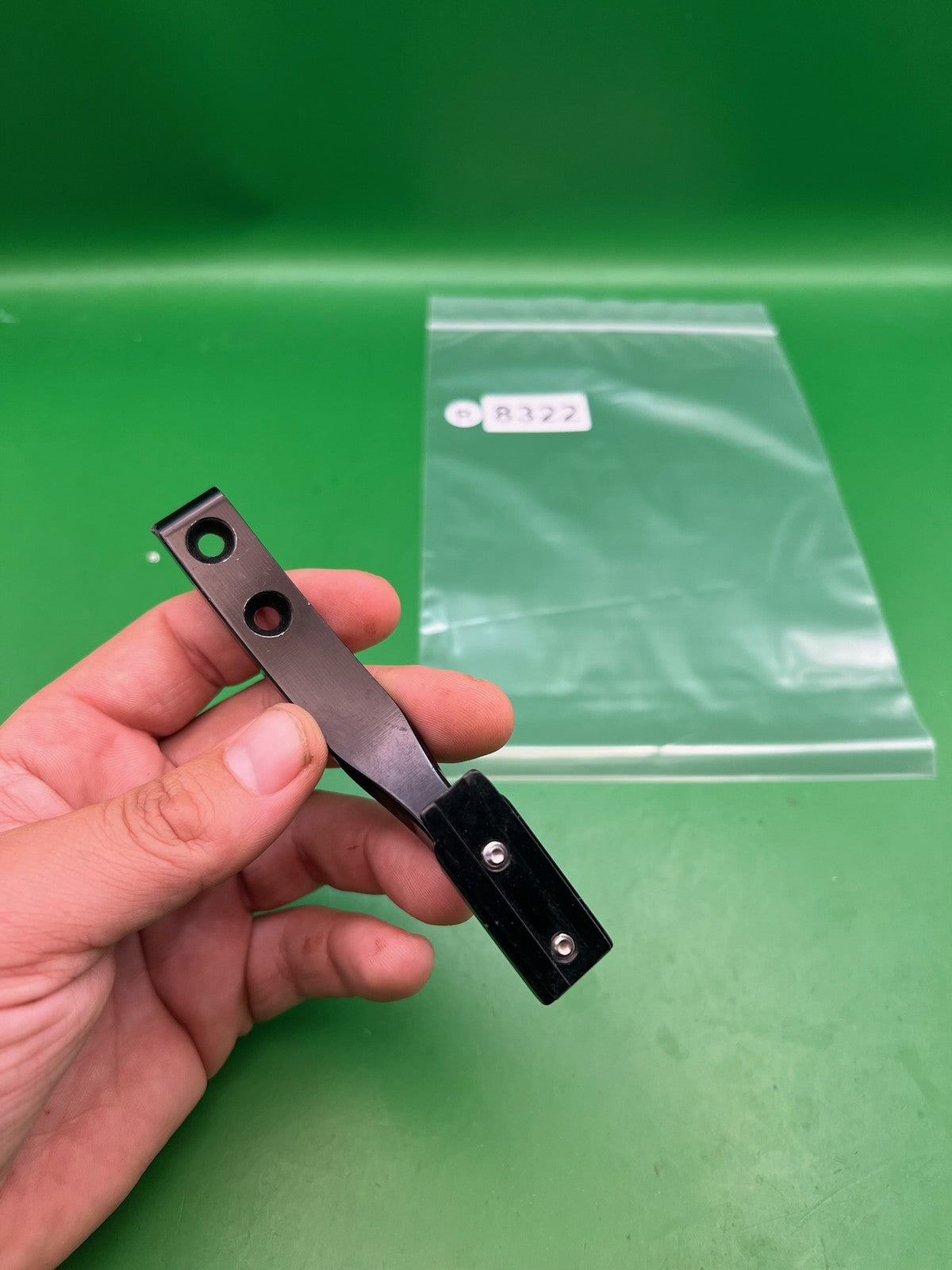 Custom Products CP ASA Rail Drop Forward Gloss Black Paintball