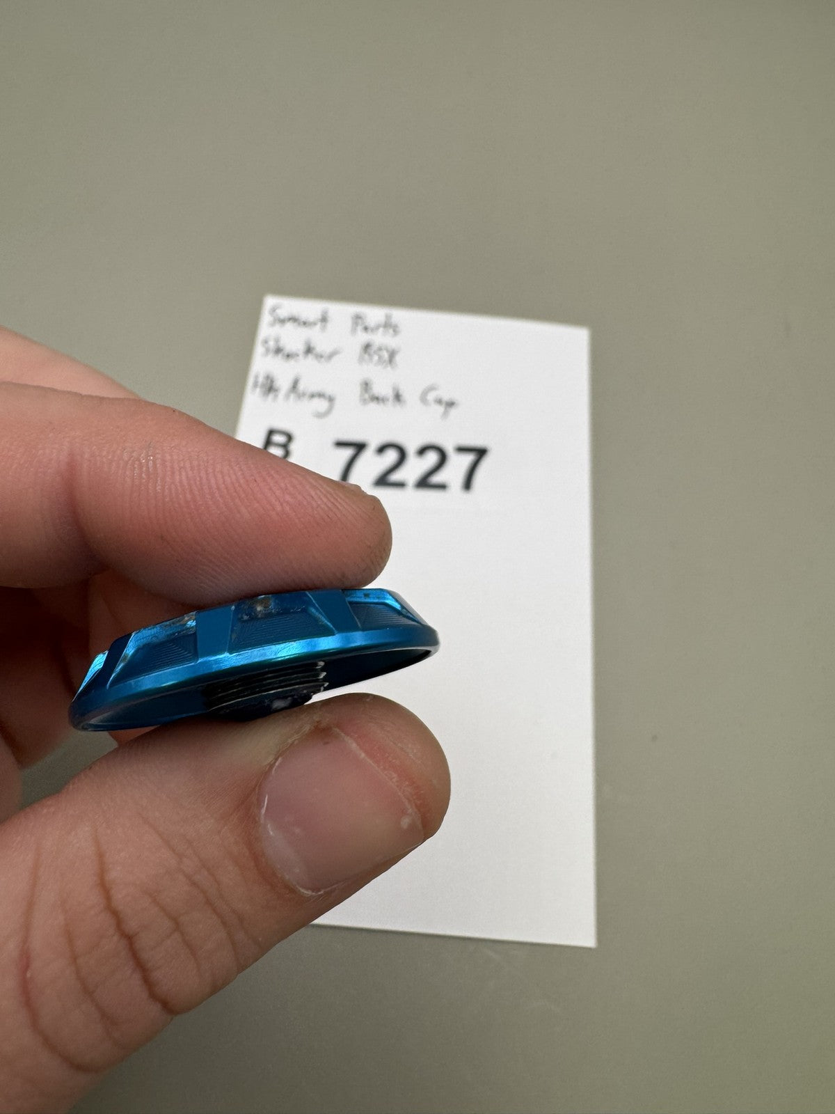 Smart Parts Shocker BSX HK Army Back Cap Blue