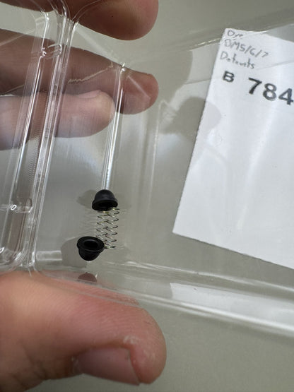 Dye DM5 DM6 DM7 Ball Detents Black