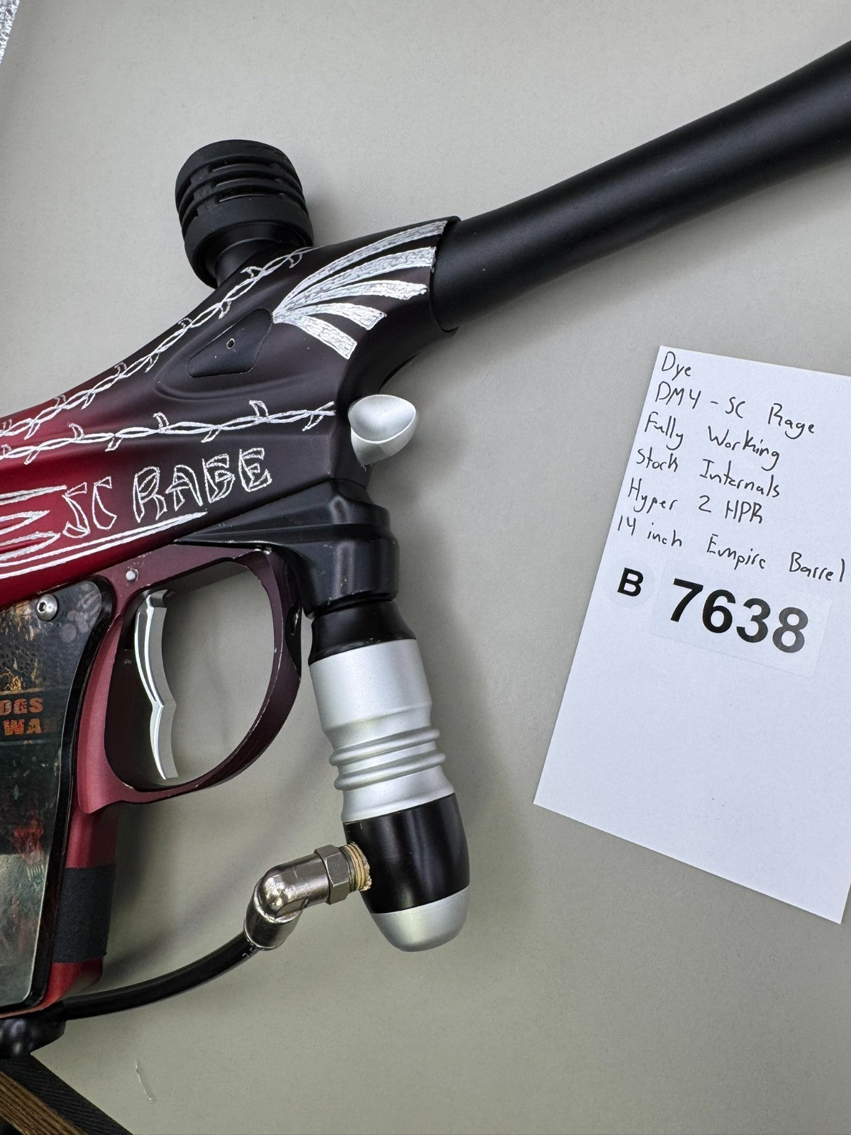 Dye DM4 - SC Rage - Paintball Marker Fully Working