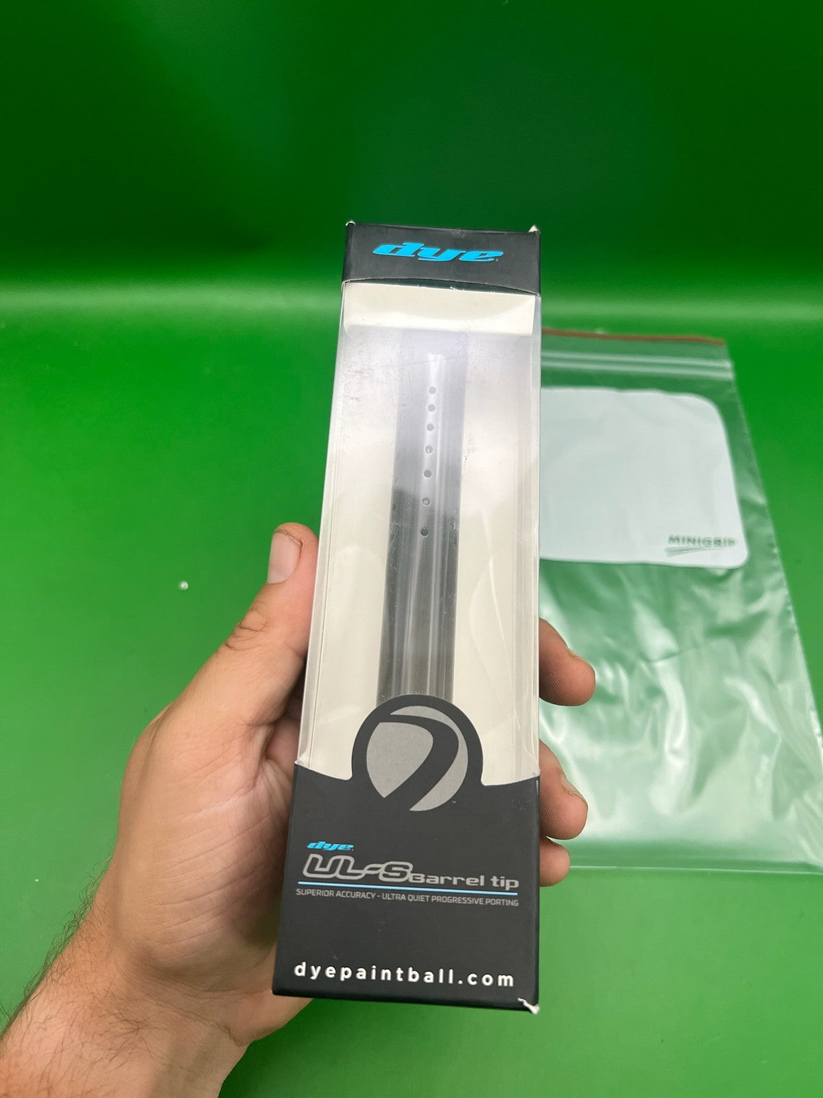 Dye UL-S Ultralight Barrel Tip Polished Black NOS 14 Inch