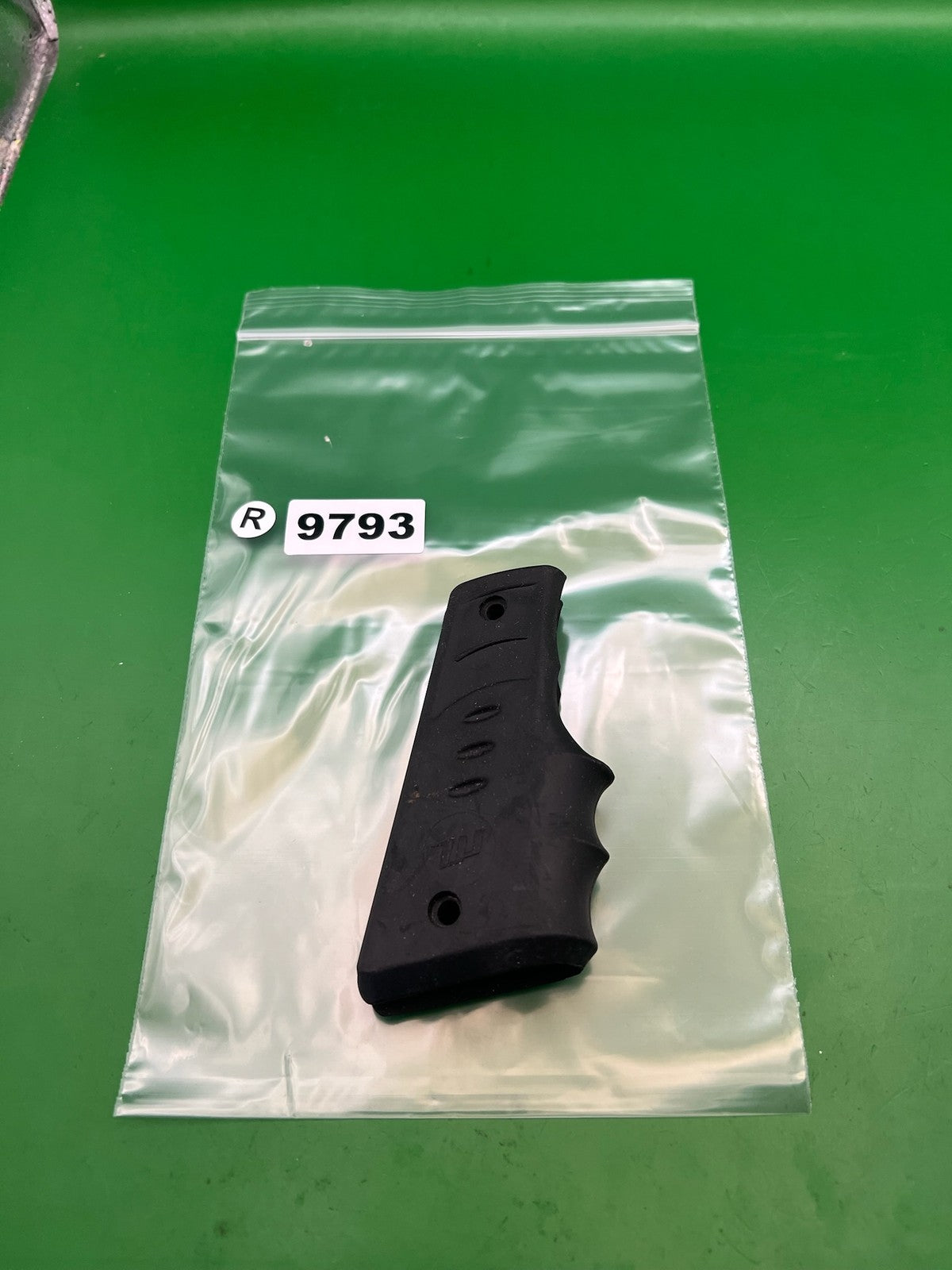 Paintball Rubber Grip Panel Black