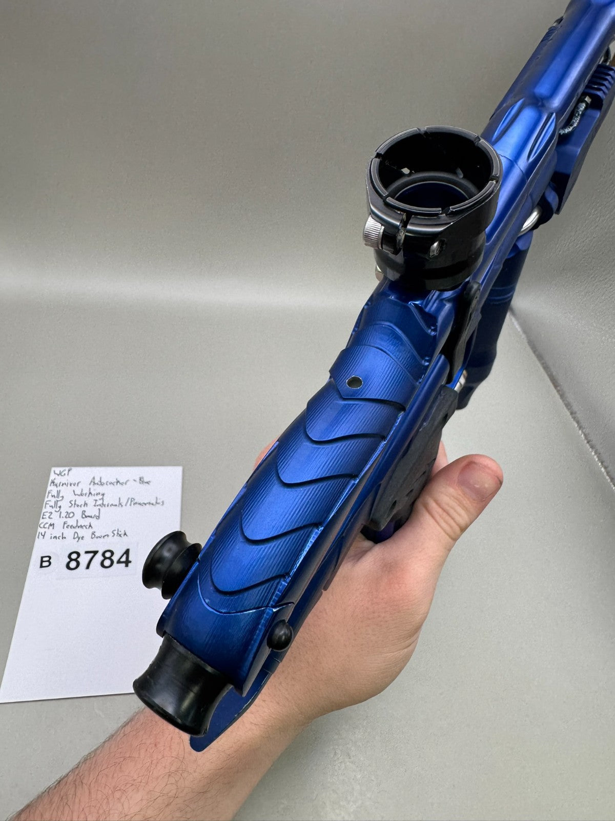 WGP Karnivor Autococker - Blue - Paintball Marker Fully Working