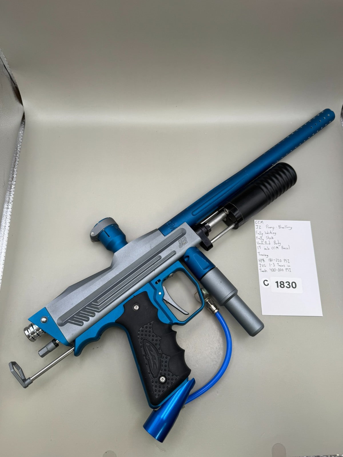 CCM J2 Pump - Blue/Grey - Paintball Marker Fully Working