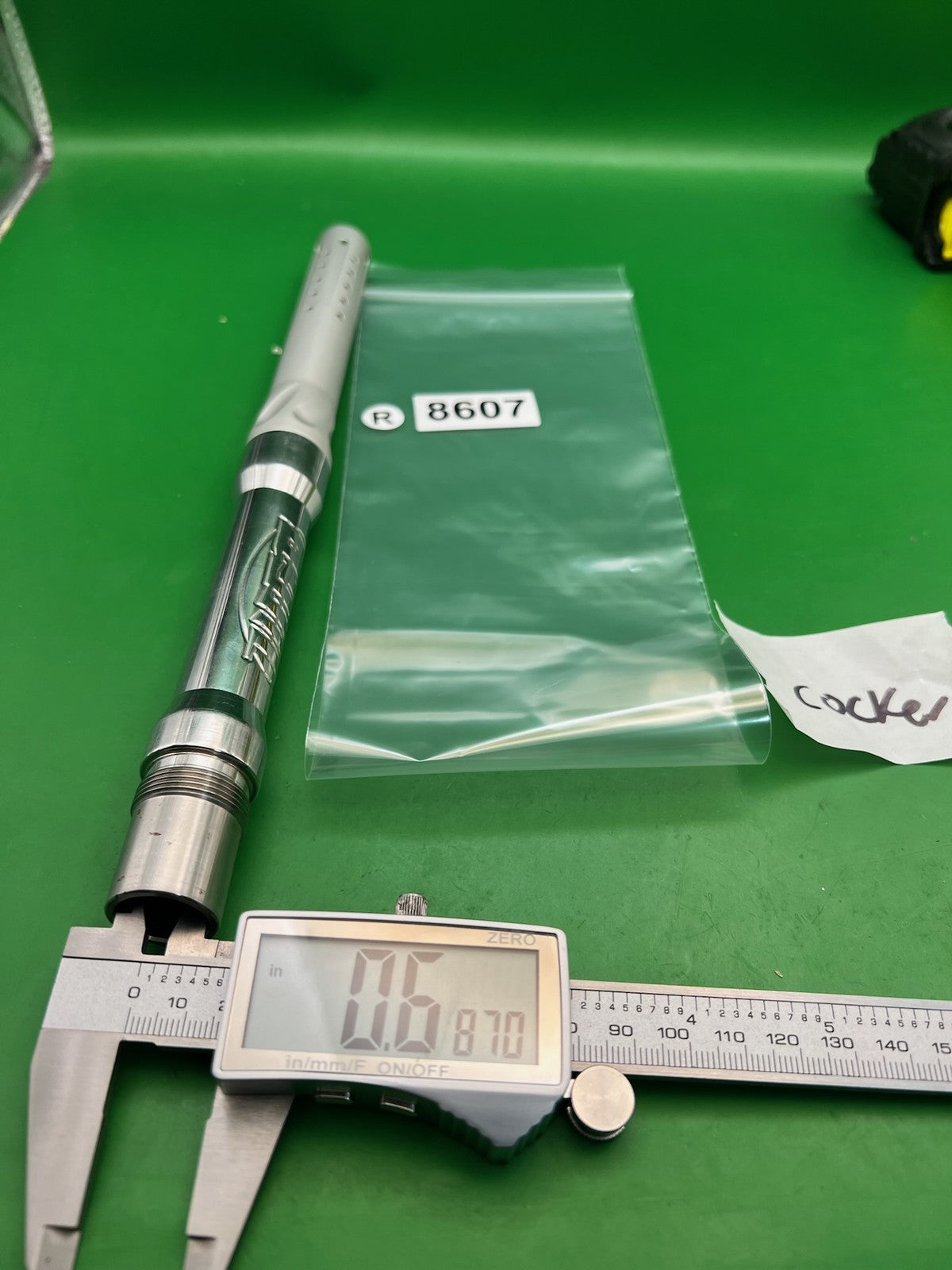 WGP Kaner 2-Piece Barrel .687 Bore Autococker Thread Silver 14"
