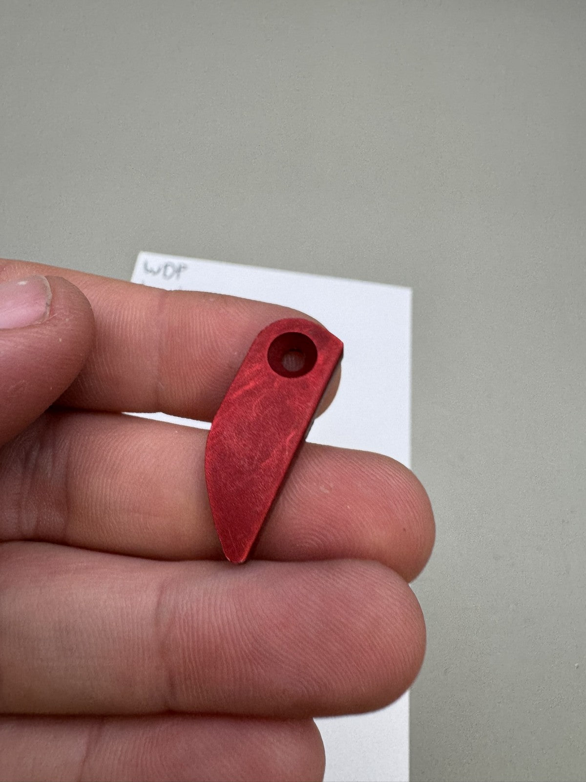 WDP Angel G7 Left Eye Cover - Red