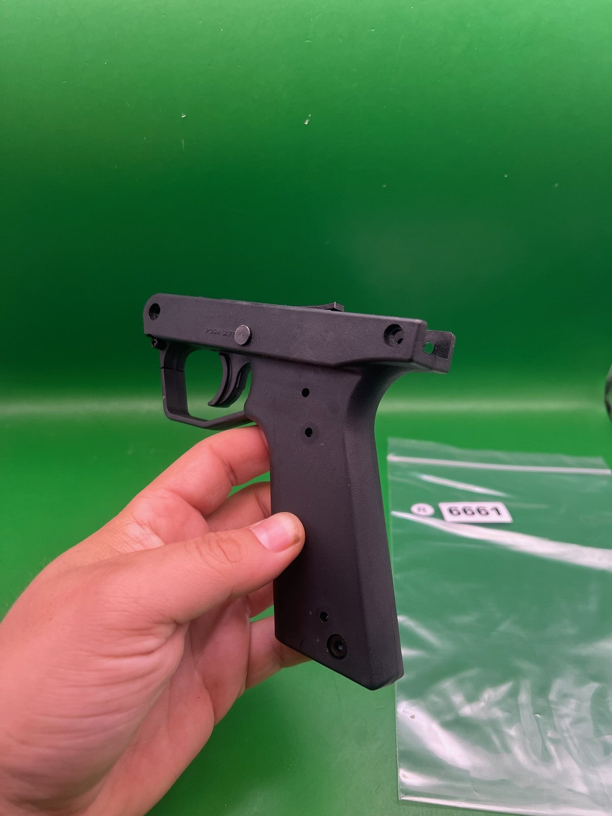 BT-4 Tipmmann Frame NOS - used paintball grip frame - black
