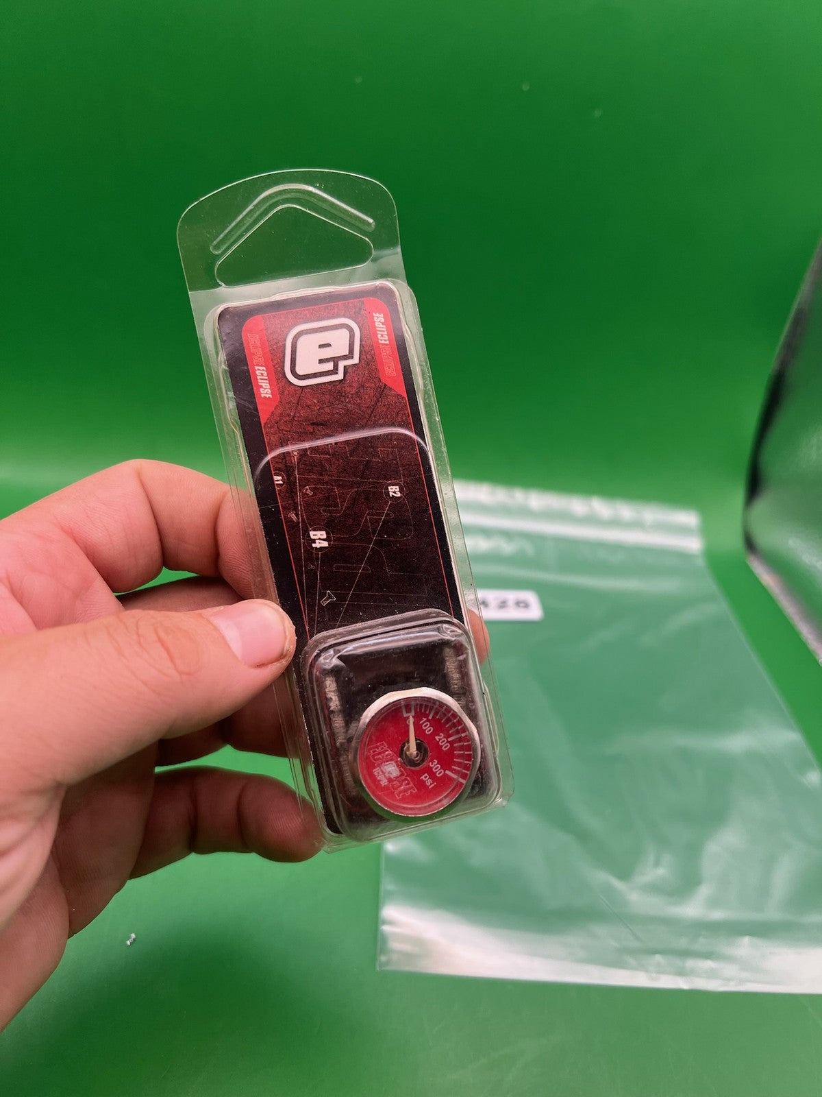 Planet Eclipse 300 PSI Paintball Gauge Red New in Package