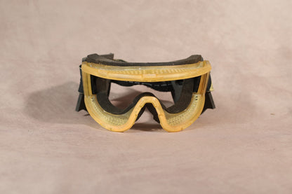 JT Paintball Goggle Frame Yellow With Black Visor Mask Parts