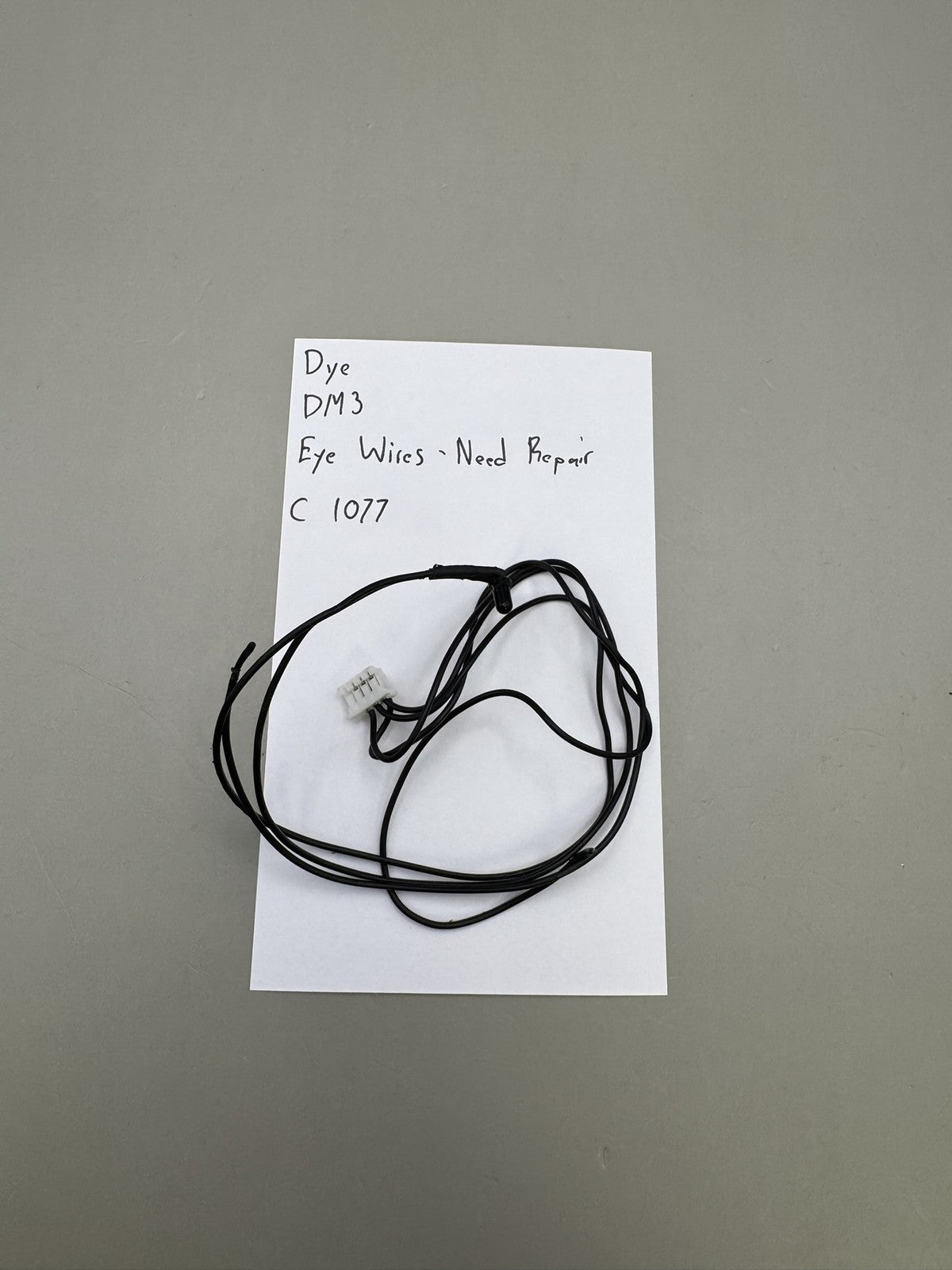 Dye DM3 Eye Wires - Need Repair