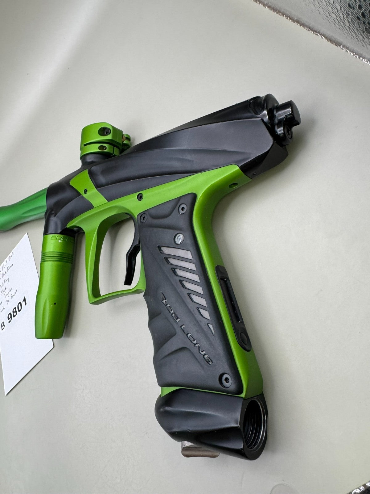 Bob Long / G.I Sportz Victus - Black/Green - Paintball Marker Fully Working