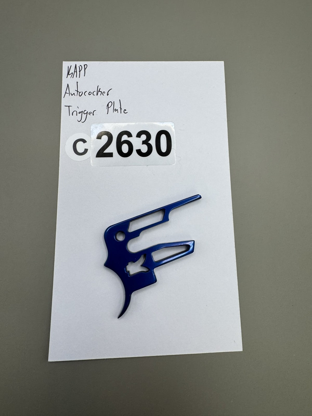 KAPP Autococker Trigger Plate