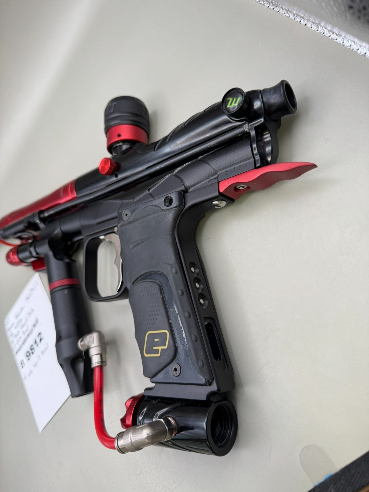 WGP Karnivor Autococker - Black/Red 1 - Paintball Marker Fully Working