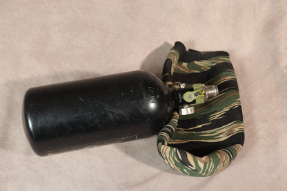 Pure Energy 48ci 3000 PSI Paintball HPA Tank w/ Regulator &amp; Camo Cover â Tested