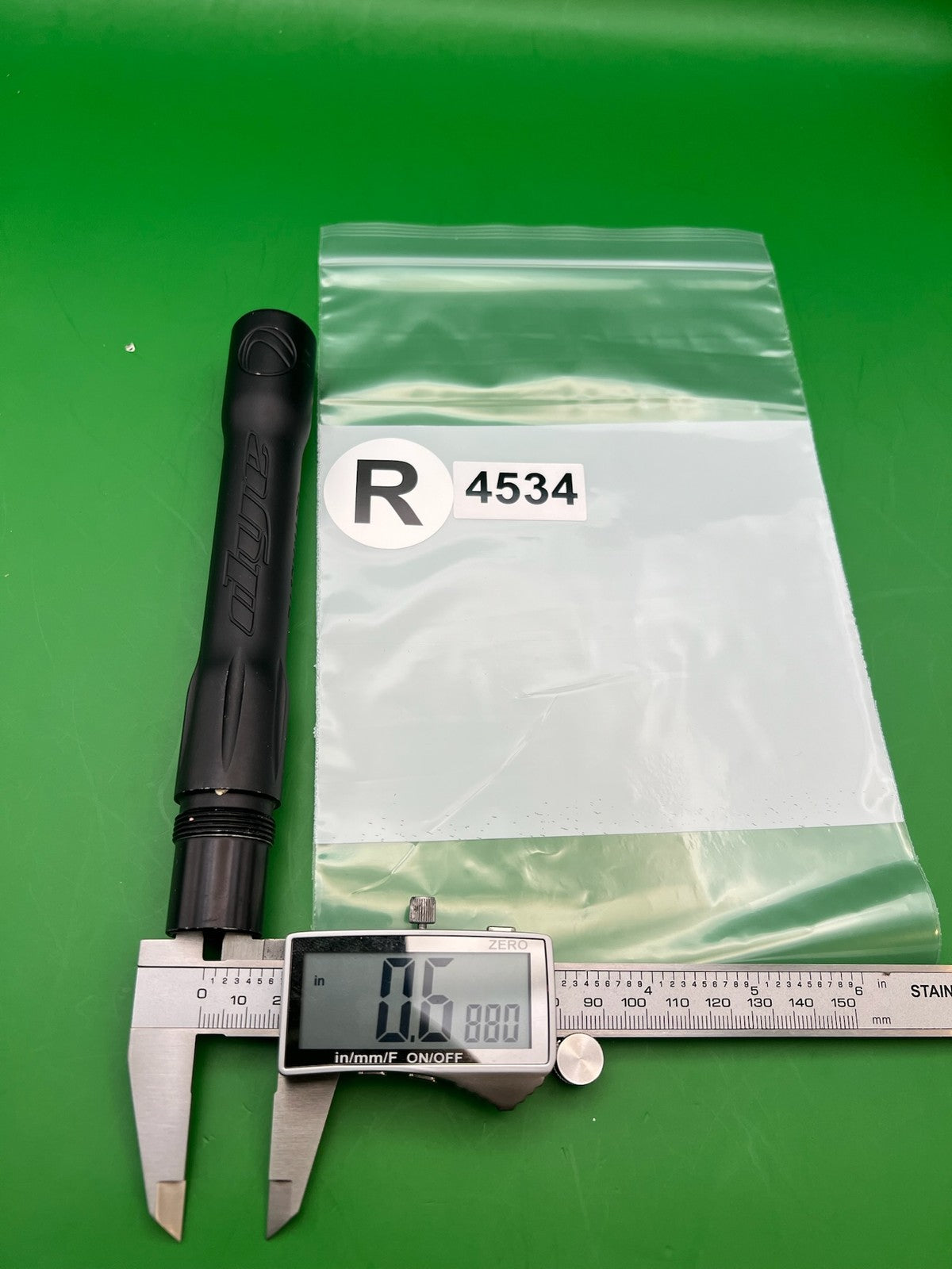 Dye UL Barrel Back 688 Bore AC Autococker Thread Ultralite Matte Black