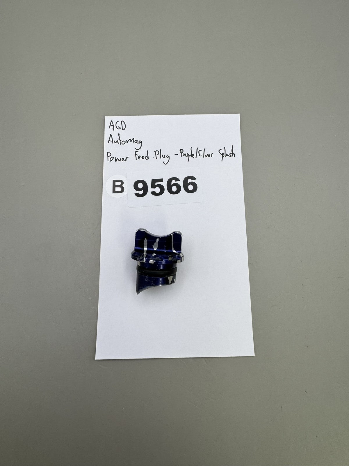 AGD Automag Power Feed Plug - Purple/Silver Splash
