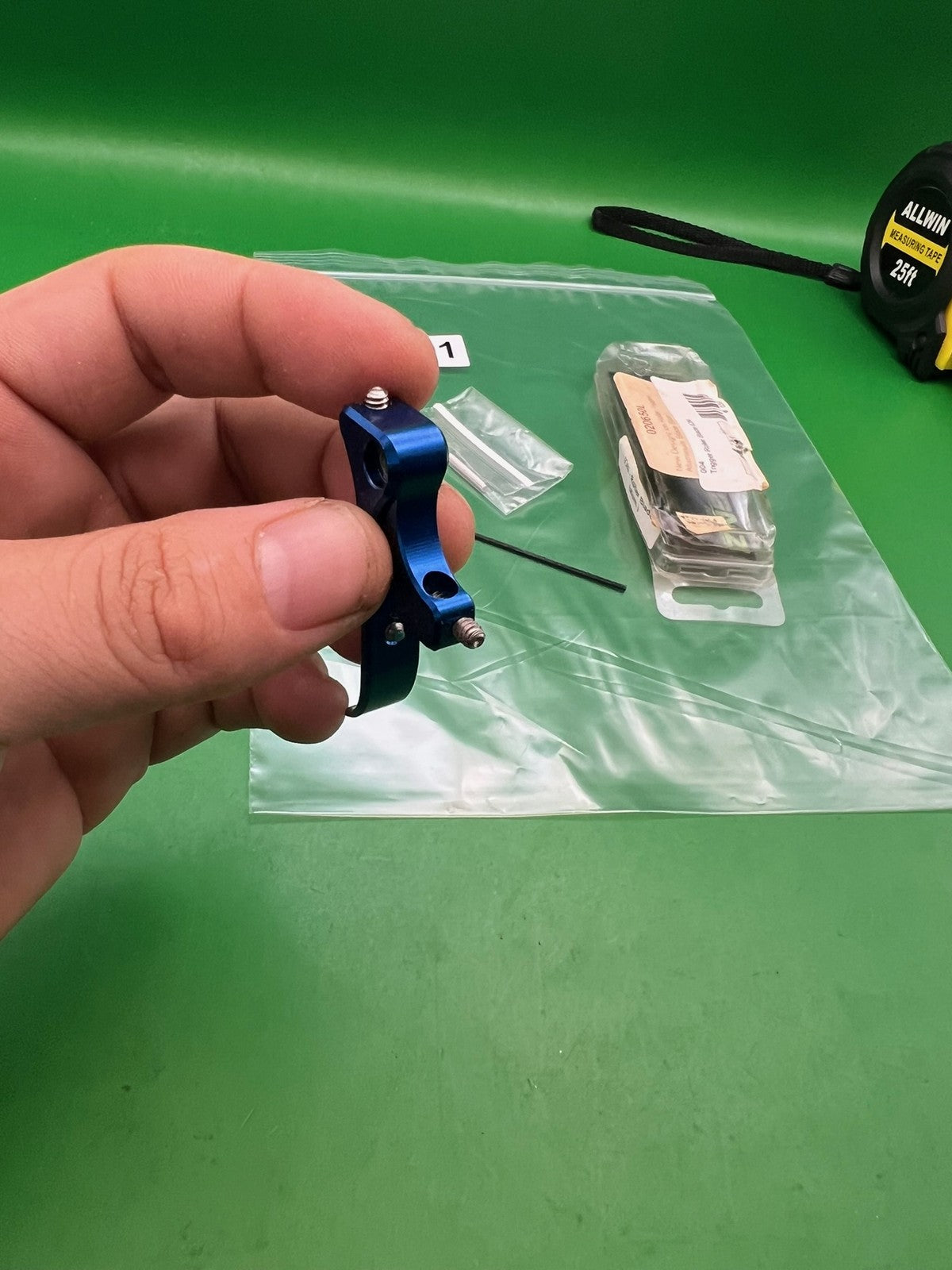 New Designz NDZ Ion Roller Trigger Aluminum Blade Blue
