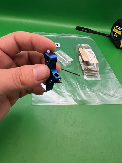 New Designz NDZ Ion Roller Trigger Aluminum Blade Blue