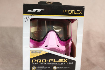JT Proflex Paintball Mask Goggle Pink Spectra Lens System New In Box