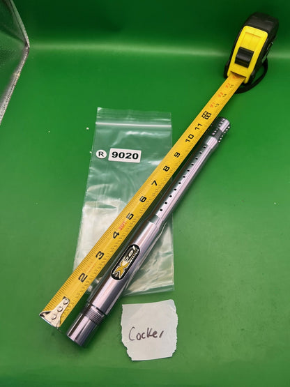 Dye Xcel 12" Barrel Autococker Thread .687 Bore AC Silver Aluminum