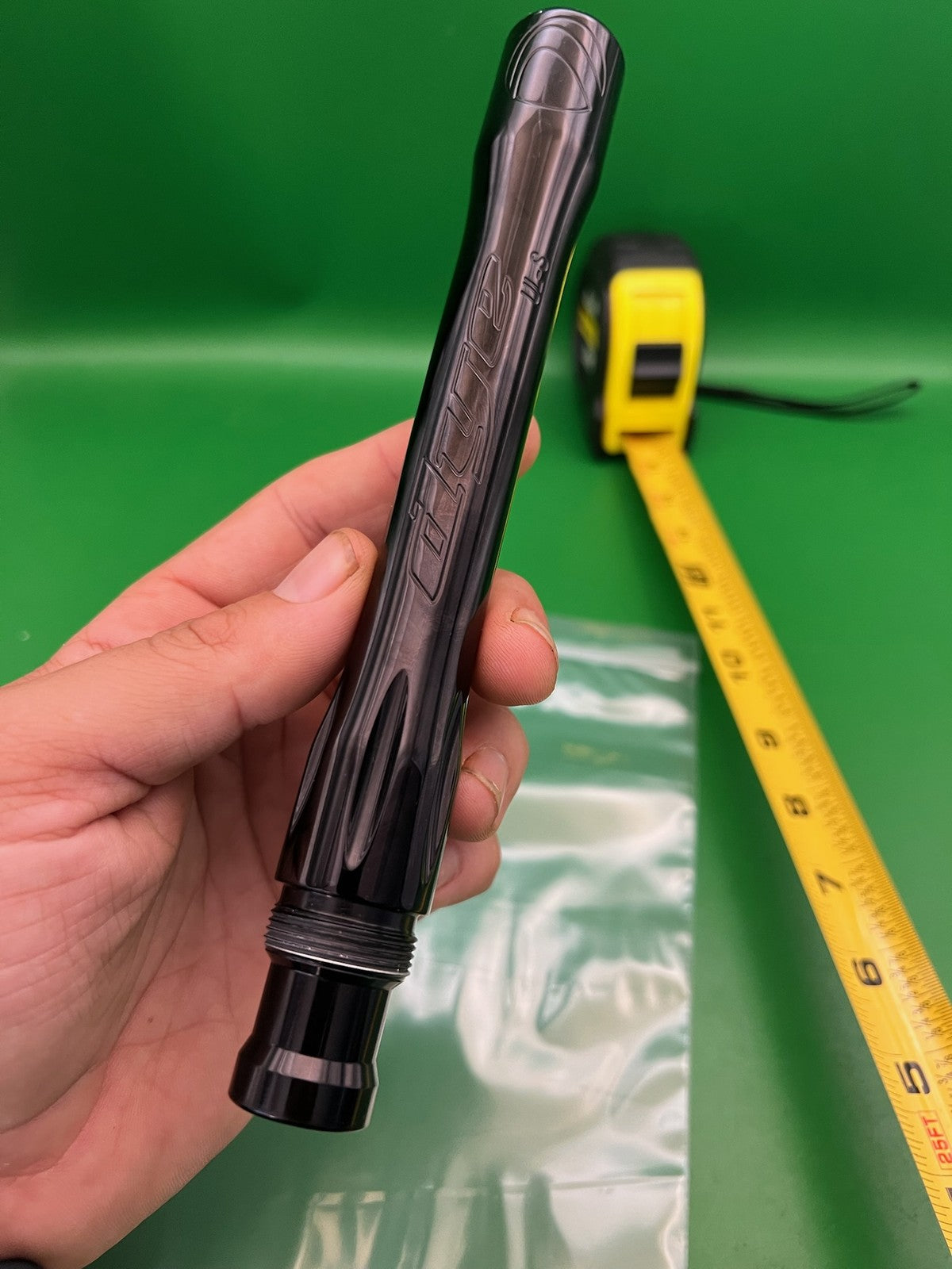 Dye UL Barrel Back Gloss Black .684 Bore AC Autococker Thread ~8in