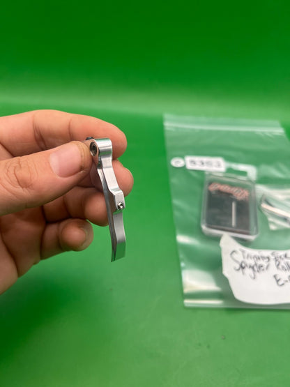 Trinity Sick Spyder Roller Trigger E-Frame Silver Aluminum
