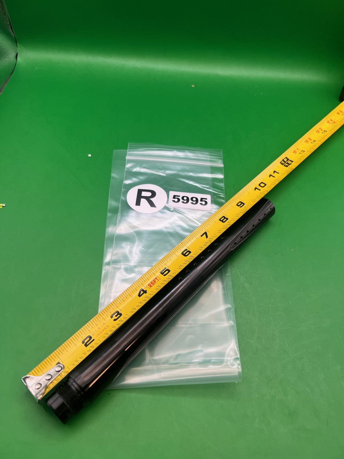 Kaner Autococker Barrel Tip - used paintball barrel tip - black