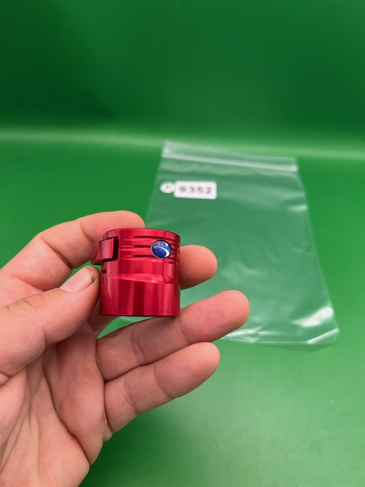 Bob Long Clamping Feedneck Red Anodized Aluminum Collar Intimidator Marq