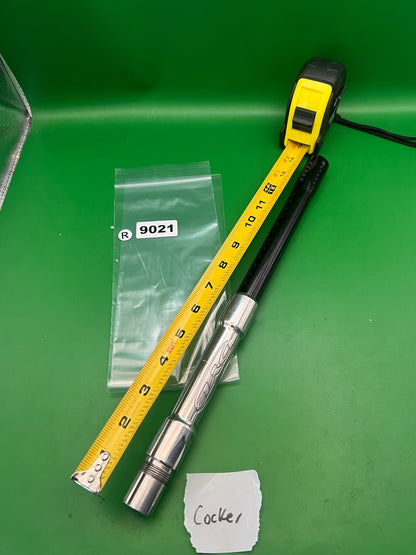 Dye Boomstick 14" Barrel .687 Bore Autococker AC Thread Silver Black Tip