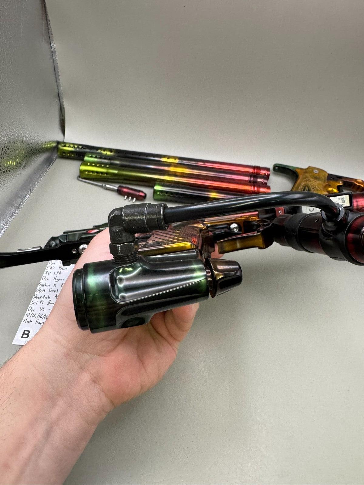 Dye Ultralight E-Blade Autococker - Rasta - Paintball Marker Fully Working