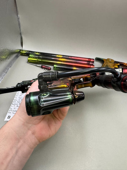 Dye Ultralight E-Blade Autococker - Rasta - Paintball Marker Fully Working