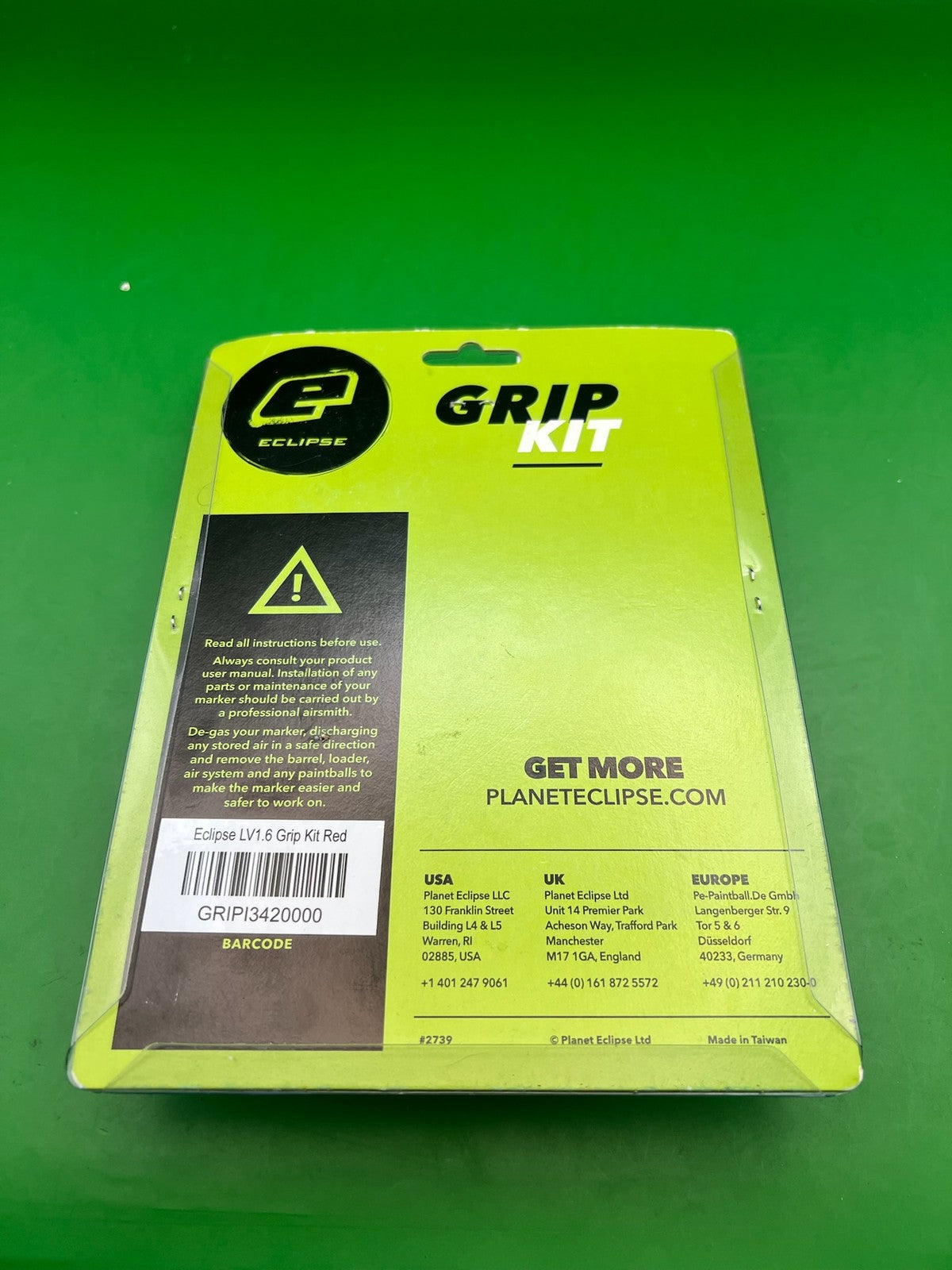 Planet Eclipse LV1.6 Grip Kit Red
