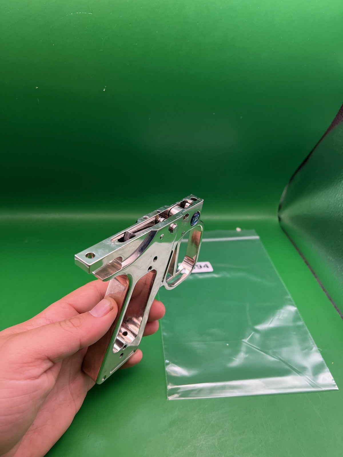 Worr Games WGP Autococker Trigger Frame Chrome Silver