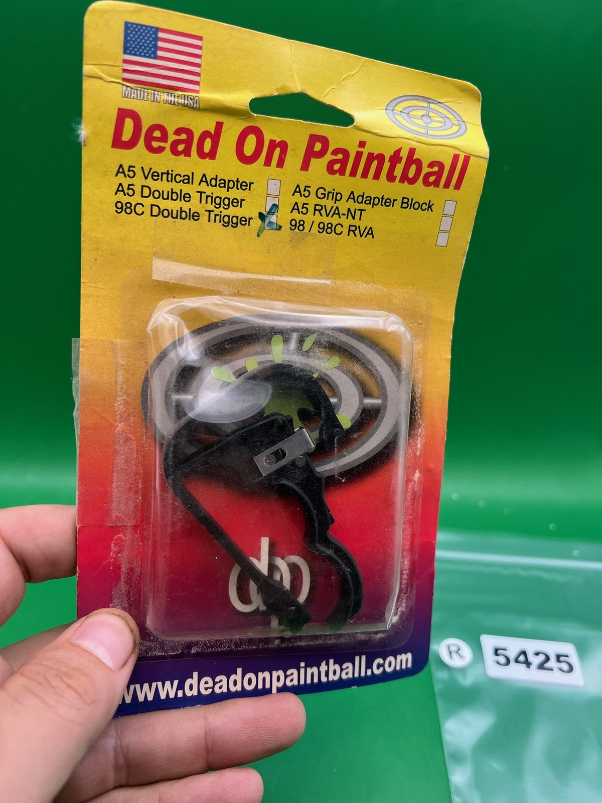 Dead On Paintball 98C Deuce Double Trigger Kit Tippmann 98 Custom Black