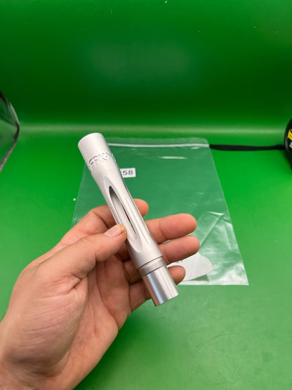 Smart Parts Freak XL Barrel Back Autococker Thread Silver 5" Aluminum