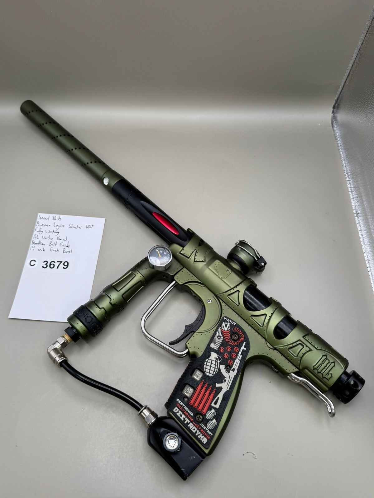 Smart Parts Russian Legion Shocker NXT - Paintball Marker Fully Working