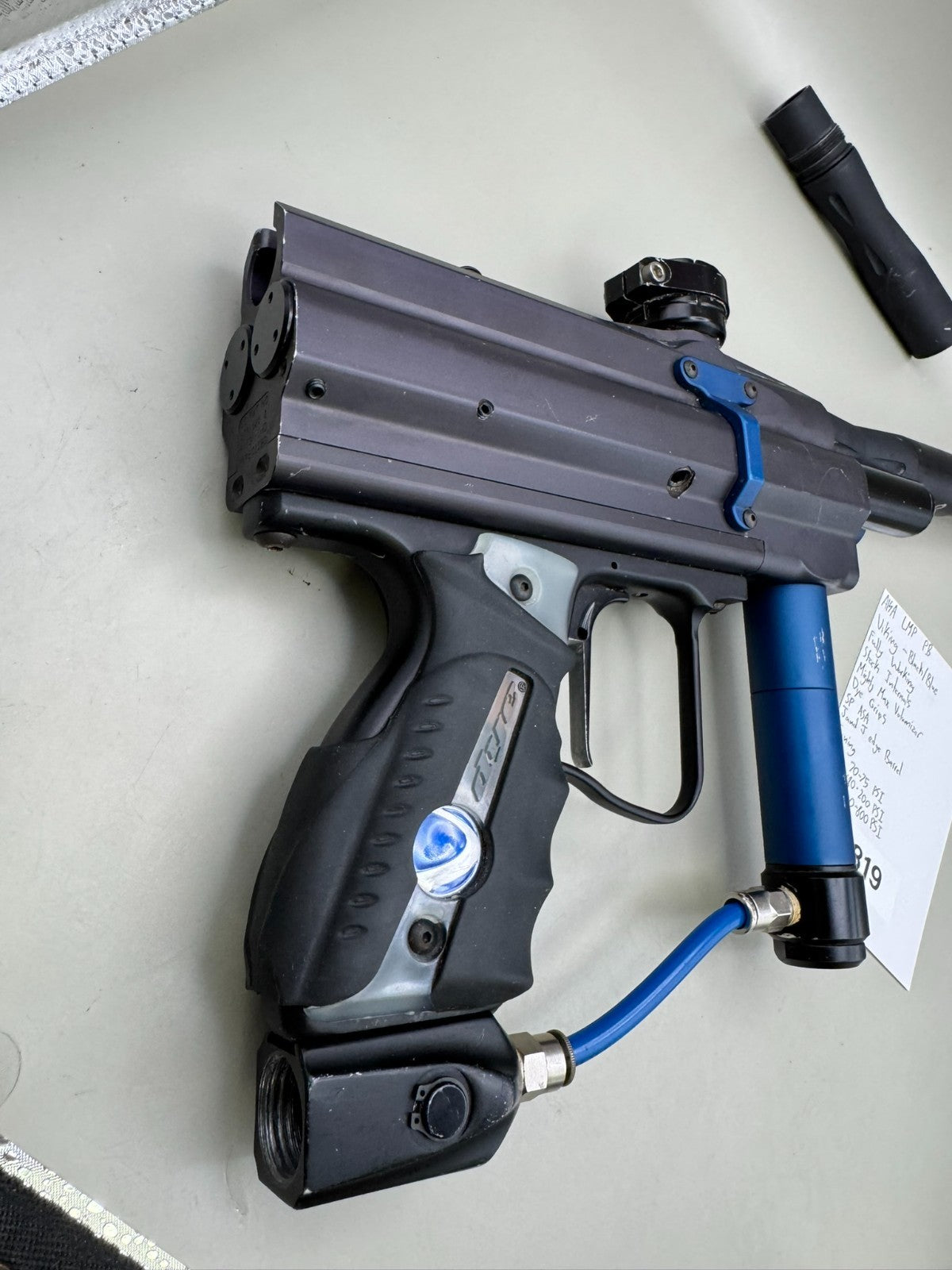 AKA LMP PB Viking - Black/Blue - Paintball Marker Fully Working