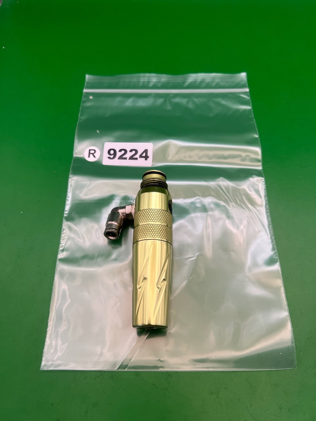 Bob Long Torpedo Inline HPR Regulator Gold New Style w/ Elbow Fitting