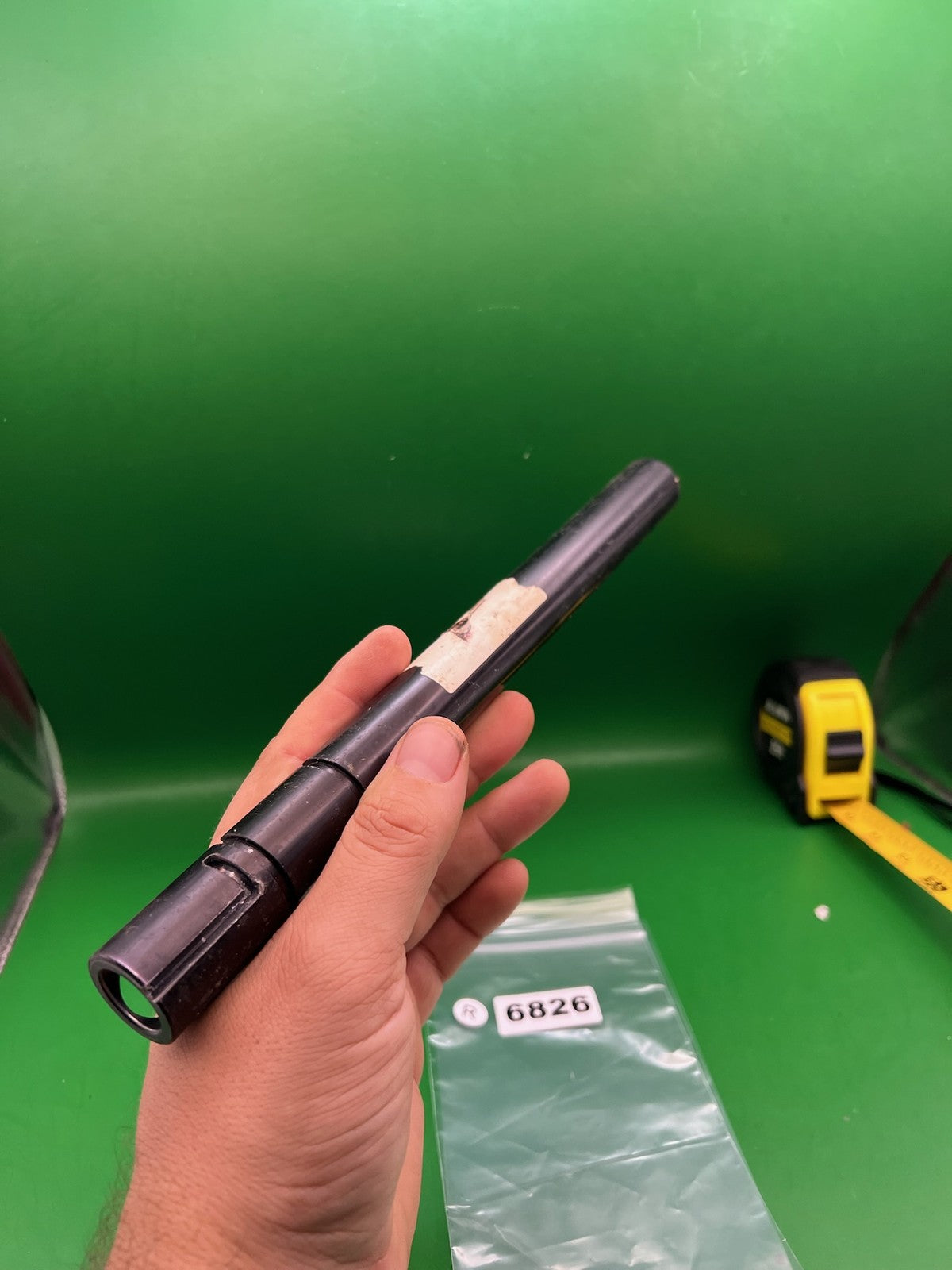 AGD Automag Barrel - used paintball barrel - black
