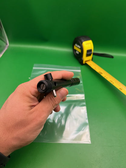 Delrin Lightning Bolt Complete Black Paintball Marker Bolt Assembly