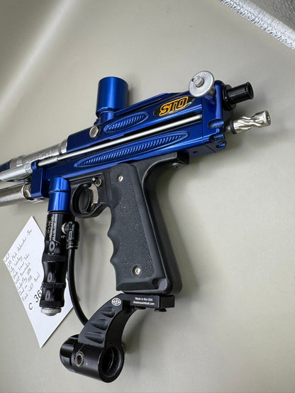 WGP STO Mech Autococker - Blue - Paintball Marker Fully Working