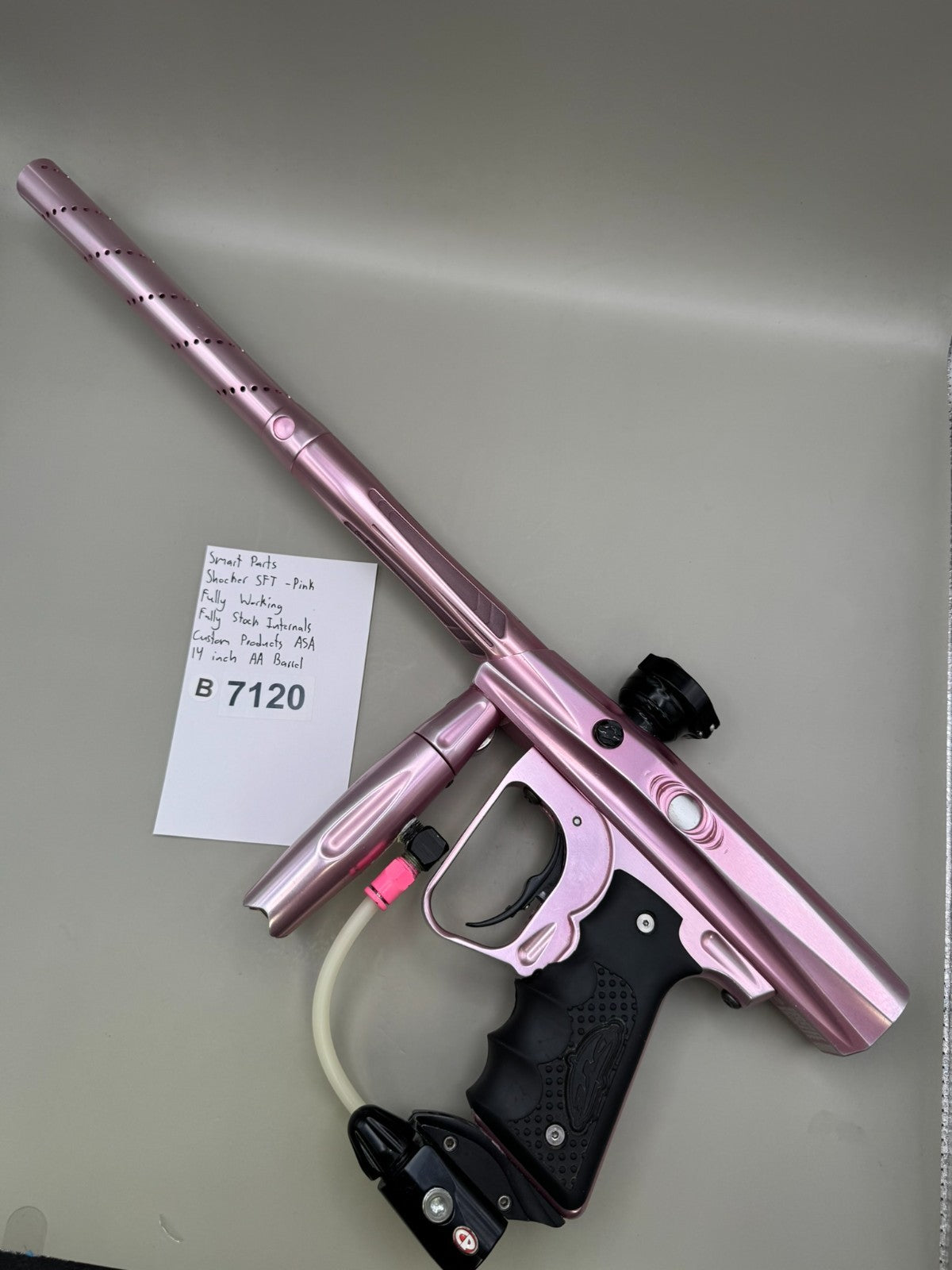 Smart Parts Shocker SFT Pink Paintball Marker Fully Working