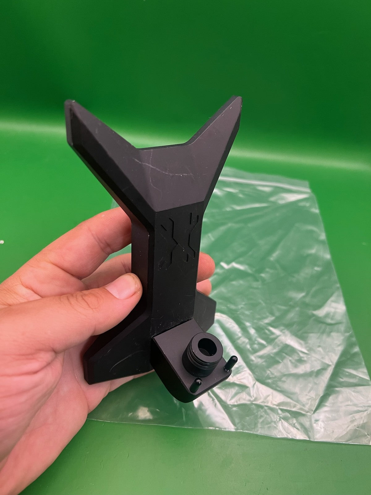 HK Army Universal Gravity Lock Gun Stand Black Paintball Marker
