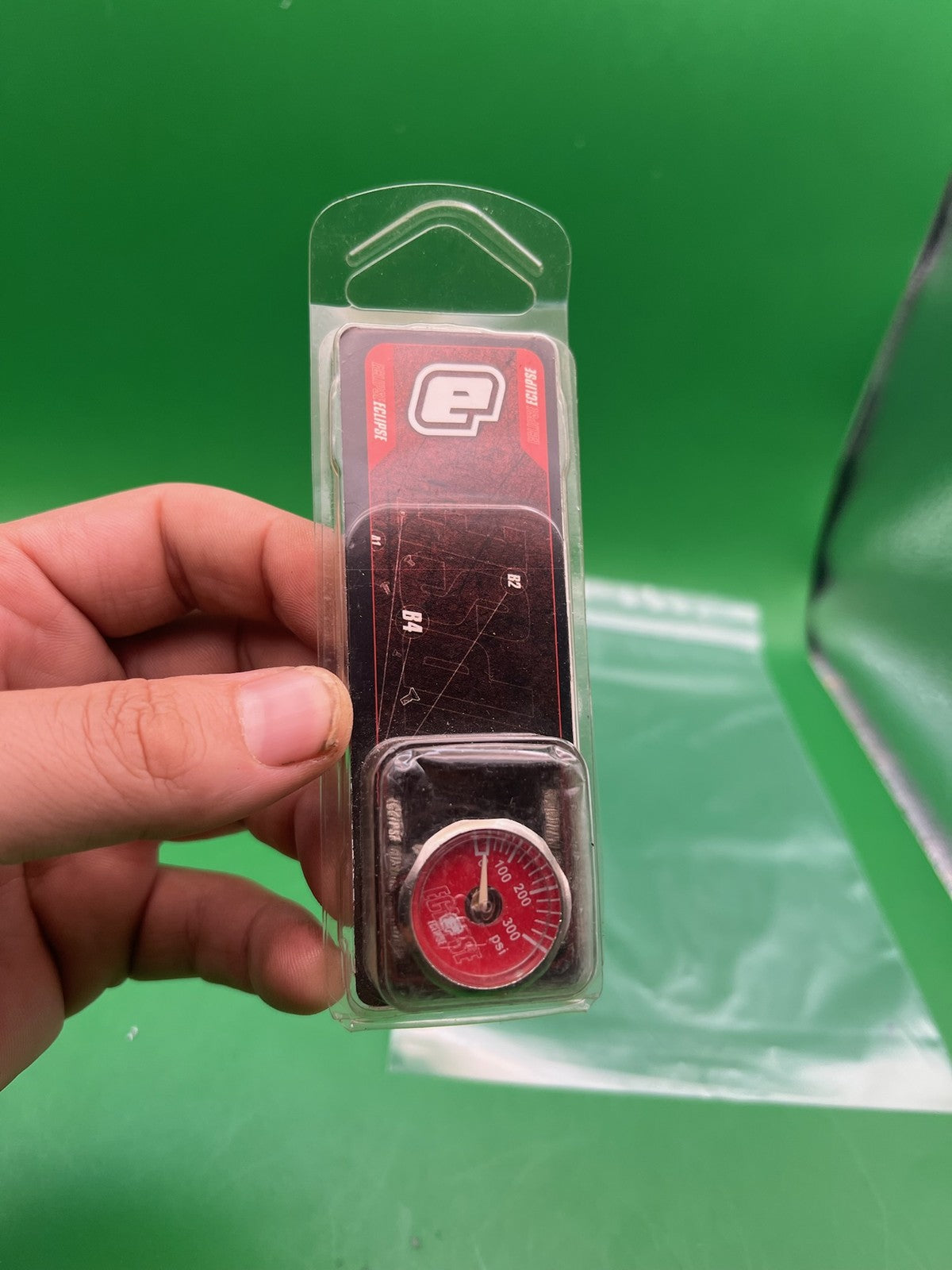 Planet Eclipse 300 PSI Paintball Gauge Red New in Package